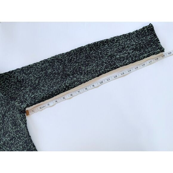 NWT Proenza Schouler White Label Smocked Dot Mock Neck Top in Fern Green & Black - Picture 14 of 14